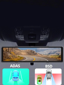 11.26 Inch ADAS WIFI Dual Lens Rearview <strong>Mirror</strong> 4CH <strong>Dash</strong> <strong>Cam</strong> Video Recorder with Night Vision Black Box for Cars - Product Image 5