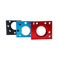 Servicio de Mecanizado CNC de Precisión, Fresado y Taladrado, Componentes Personalizados de Aluminio y Acero Inoxidable con Acabado de Superficie Anodizado