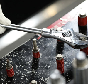 10 "hàm thép mở cuối linh hoạt Kính thiên văn có thể điều chỉnh mở rộng cờ lê với không trượt xử lý - Product Image 3