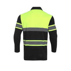 कामकाजी सुरक्षा के साथ काम करने वाली उच्च दृश्यता परावर्तक वाटरप्रूफ सुरक्षा जैकेट - Product Image 2