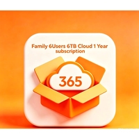 365 Family Group with Copilot 6 Users 6TB Storage Cloud 12 Month Expand Software