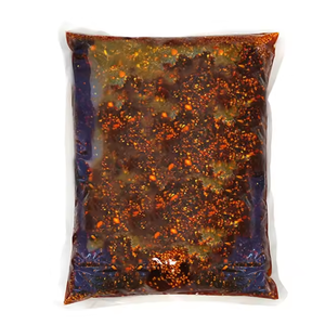 Huile de piment pour assaisonnement de nouilles Xiaomian de Chongqing, assaisonnement épicé pour nouilles, huile de piment, épices mélangées, sauce au piment, 100g/sachet - Product Image 2