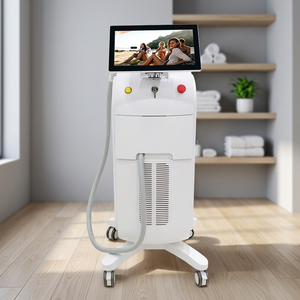 Máquina de Depilación Láser de Diodo 808nm con Enfriamiento por Hielo para Salón y Hogar, Certificación CE, Enchufe Estadounidense y Europeo - Product Image 5