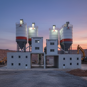 Fácil de mover, planta de hormigón móvil de acero de alta calidad 75m3 - Product Image 6