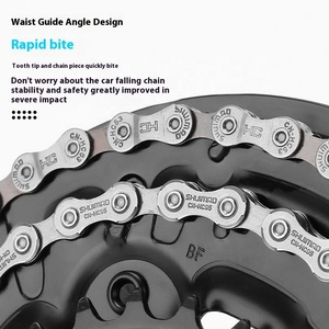 <span class=keywords><strong>Cadena</strong></span> de Bicicleta de Acero de 8-12 Velocidades Shuimao para Bicicleta de Montaña y Carretera con Correa de <span class=keywords><strong>Cadena</strong></span> de Velocidad Variable y Hebilla Mágica - Product Image 3
