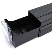 Boîte à lentilles combinées en plastique à prix super bas d'usine mallette de rangement pour lunettes optiques en stock tiroirs à lentilles flexibles