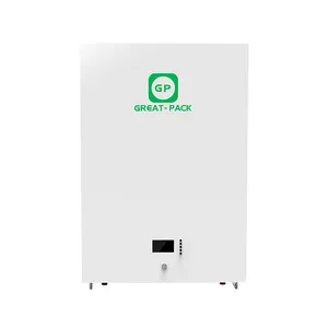 Great Pack Battery LiFePO4 200Ah 48V Powerwall New 5Kw For Eu Market Home Solar Storage Battery Wall Mount