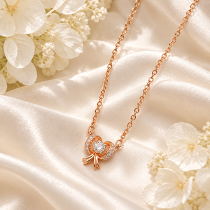 Collana con ciondolo geometrico da donna, design semplice, accessorio da collo per uso quotidiano - Product Image 3