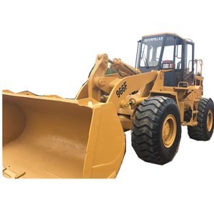 รถตักล้อยาง Caterpillar 966F รุ่นพรีเมียม ของแท้ มือสอง สำหรับงานก่อสร้าง ชั่วโมงการทำงานต่ำ - Product Image 1