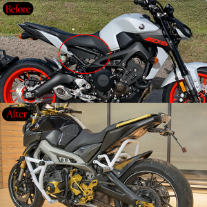 Pièces de moto XXUN, cadre de selle, panneaux latéraux, carénage pour Yamaha FZ-<span class=keywords><strong>09</strong></span> <span class=keywords><strong>MT</strong></span>-<span class=keywords><strong>09</strong></span> FZ <span class=keywords><strong>MT</strong></span> <span class=keywords><strong>09</strong></span> 2014 2015 2016 2017 2018 <span class=keywords><strong>2019</strong></span> 2020 - Product Image 4