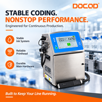 Offres Tendances : Imprimante Jet d'Encre Industrielle DOCOD SP-S2000 pour Dates, Numéros de Lot et Codes QR – Machine de Codage CIJ pour Alimentation, Câbles, Fils et Métaux