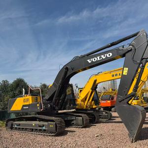 Excavatrice hydraulique sur chenilles VOLVO EC220 d'occasion, matériel de construction, d'origine, 22 tonnes, ec225 ec220 ec215, grande pelle d'occasion - Product Image 1