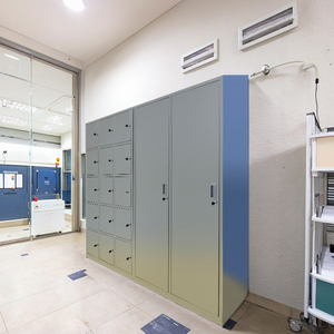 Thép không gỉ <span class=keywords><strong>Locker</strong></span> bụi-miễn phí phòng sạch phòng thí nghiệm phòng điều hành nhân viên quần áo & Tủ giày - Product Image 1