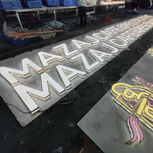 Letras LED RGB Personalizadas para Boda, Letras <span class=keywords><strong>de</strong></span> Marquesina con Números Grandes y 26 Letras, Luz del Alfabeto - Product Image 4