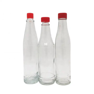 Botella de Vidrio Personalizada para Salsa Picante <span class=keywords><strong>Tabasco</strong></span> de 3 oz/90 <span class=keywords><strong>ml</strong></span>, Botellas Transparentes con Abertura Pequeña 13-415 y Tapas de Plástico Rojo PP - Product Image 6