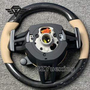 Volant de voiture en Fiber de carbone de haute qualité personnalisé en usine pour Porsche Panamera Macan 911 718 996 971 992 - Product Image 6