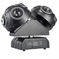 Projecteur à double tête Universe 2, lumière LED Spider, lampe de scène RGBW, éclairage à tête mobile pour club, DJ, spectacle