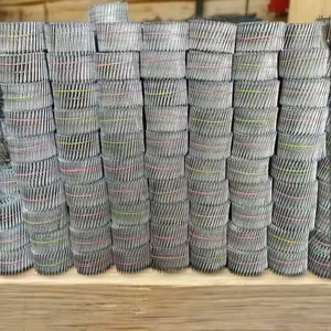 OEM ODM Hot Dip Galvanized Iron Steel Coil Nails Smooth Shank Umbrella Head for Roofing Wood Construction Applications India - Product Image 1