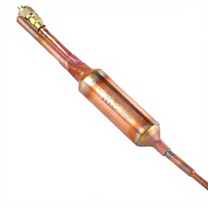 Nuovo Set di 10 Filtri Essiccatori in Rame DR per Linee di Refrigerazione AC, Compatibili con <span class=keywords><strong>Gas</strong></span> R134A/R12/R22/R502/R407C, Valvola di Carica Bidirezionale - Product Image 1