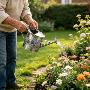 Jardin en gros galvanisé autocollants zinc <span class=keywords><strong>haws</strong></span> <span class=keywords><strong>arrosoir</strong></span> en métal - Product Image 1