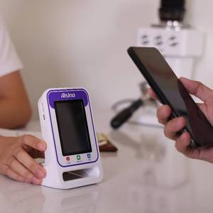 Máy thanh toán Aisino Dynamic Qr Code Display Double Screen Q161 Pro với chức năng thanh toán không tiếp xúc tùy chọn cho hệ thống <span class=keywords><strong>POS</strong></span> bán lẻ - Product Image 2