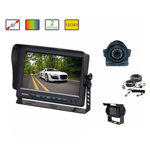 Nhà Máy Cung Cấp 9 "Xếp Phía Sau Xem Kit LCD 800*480 Xe Xếp Máy Ảnh Màn Hình Hiển Thị Cho Xe Tải Xe Buýt Huấn Luyện Viên - Product Image 2