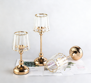 Support de bougie en métal LANJO, porte-bougie, bougeoir pour salon, décoration de fête d'anniversaire - Product Image 3