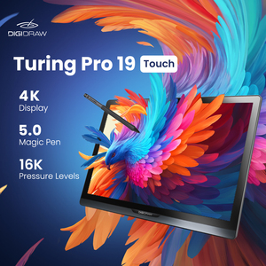 Tavoletta Grafica DigiDraw Pronta <span class=keywords><strong>per</strong></span> la Spedizione <span class=keywords><strong>con</strong></span> 16384 Livelli di Pressione, Schermo 4K <span class=keywords><strong>per</strong></span> Artisti e Designer Professionisti - Product Image 5