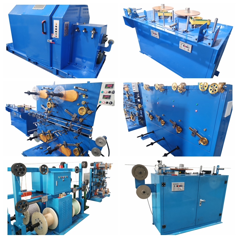 Cat5e Cat6 Lan Cable Making Machine , Network Cable Extrusion Machine