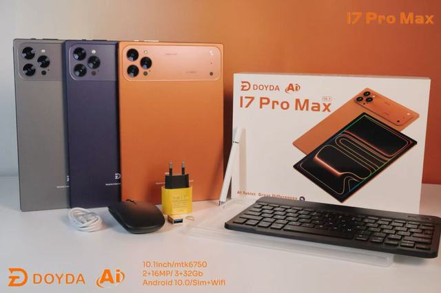 H1 Tablet Computer, 17ProMax, 10.1-inch Android 10 High-definition Screen Tablet Computer