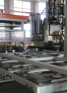 Điều kiện mới MDF ván dăm Máy Làm Báo Chí nóng chu kỳ ngắn cho melamine giấy veneered chế biến lõi động cơ - Product Image 3