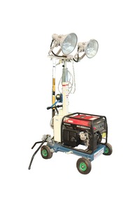 Di động di động ánh sáng tháp tay đẩy loại với LED ánh sáng được hỗ trợ bởi năng lượng mặt trời & DC Cung Cấp - Product Image 4