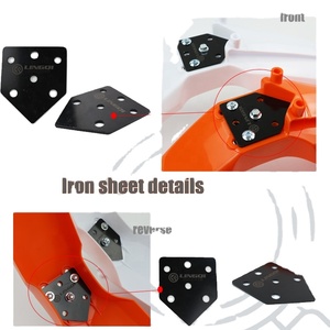 Garde-boue avant en plastique modifié LINGQI RACING SURRON Light Bee Gen 2 pour <span class=keywords><strong>moto</strong></span> tout-terrain SUR RON SUR-RON, kit de protection contre la boue - Product Image 5