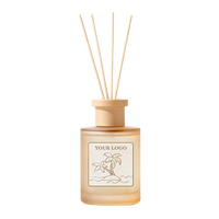 Diffuseur de roseaux parfumés à la noix de coco de luxe MULAN - Écologique, sécurité professionnelle, parfum longue durée pour la maison, le bureau, améliore l'air