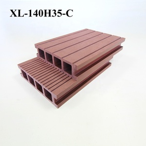 Giảm giá chất lượng cao ngoài trời độ bền WPC decking WPC vật liệu <span class=keywords><strong>composite</strong></span> cho sân ngoài trời - Product Image 3
