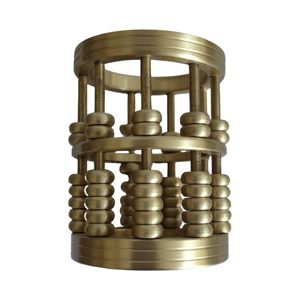 Ábaco de Latón Estilo Chino, Fundición Personalizada, Ruyi Auspicioso, Regalo de Buena Fortuna, Adorno para Empresa/Tienda, Inauguración de Hogares y Oficinas - Product Image 6