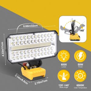 Manufacturer portable camping <b>led</b> outdoor lighting portable detachable battery garden <b>work</b> <b>light</b> - Product Image 2