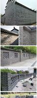 Briques de style antique modernes LAKOO, pressées à la vapeur, gris architectural, blocs de béton cellulaire bleu cuit pour murs intérieurs/extérieurs