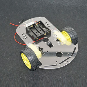 OKY5032 Smart Car <b>Kit</b> 2WD Chassis <b>DIY</b> Electronic <b>Kit</b> with Battery Box for STEM Education - Product Image 4