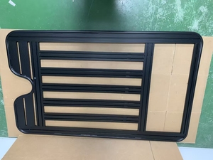 Offre Spéciale Offroad 4x4 <span class=keywords><strong>Auto</strong></span> partie acier Chrome galerie de toit pour Prado-FJ150 2009-2023 voiture accessoires toit échelle à bagages - Product Image 3