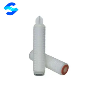 خرطوشة فلتر مطوية مزدوجة الطبقة من البولي بروبيلين بحجم مسام دقيق 0.22 ميكرومتر للترشيح الأولي للمياه فائقة النقاء - Product Image 3