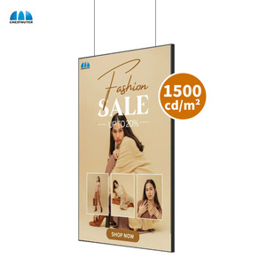 <span class=keywords><strong>32</strong></span> inch 1500 Nit độ sáng cao Màn hình treo quảng cáo kỹ thuật số biển phải đối mặt với cửa sổ màn hình LCD hiển thị - Product Image 1