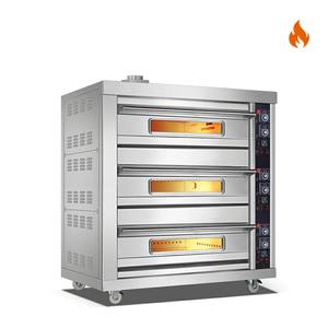 Horno de cubierta de control de gas licuado equipo de cocina comercial usado panadería tamaño personalizado - Product Image 6