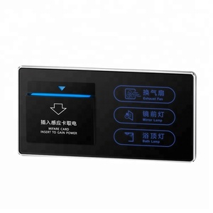 Multi-Gang Smart Switch 2/3/4 Gang Touch Control Panel with <strong>Drop</strong>-<strong>in</strong> <strong>Replacement</strong>, Fire-Retardant PC Material for Home&amp;Hotel - Product Image 1