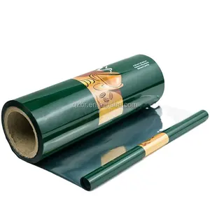 Custom Auto Shrink Wrap Film Rolls Pp Plastic Pack Film Heat Bags Flexible Food Laminate Packaging Pvc Film Roll