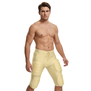 Maillot de football américain personnalisé pour homme, col en V, manches courtes, 100 % polyester, maille respirante, uniforme d'équipe, taille adulte - Product Image 5