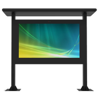 Affichage LED extérieur étanche avec une luminosité de 2500 nits pour lecteur et signalisation numérique TV, système d'exploitation Android/Windows