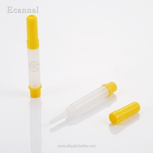 ขวด HDPE ทรงกลมขนาด 1.5 มล. ยี่ห้อ Ecannal แบบบีบได้ พร้อมฝาเกลียวและฝาปิดแบบ Snap Cap สำหรับบรรจุของเหลว เช่น เอสเซนส์ เซรั่ม เจล กาว - Product Image 5