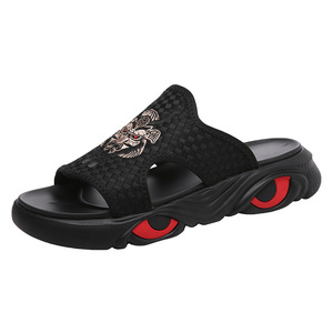 <span class=keywords><strong>Sandali</strong></span> Estivi da Uomo Taglia Grande 38-48, con Raffinato Ricamo Samurai - Product Image 4