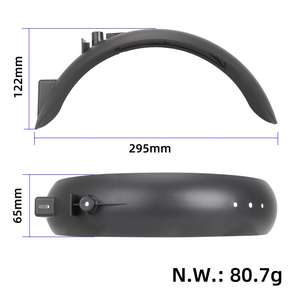 Garde-boue arrière d'origine pour trottinette électrique Xiaomi 4 Lite 2ème génération, garde-boue arrière anti-éclaboussures, pièces de rechange, entrepôt UE - Product Image 2